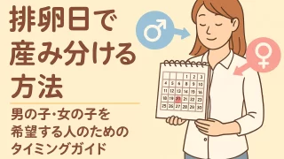 【排卵日で産み分ける方法】男の子・女の子を希望する人のためのタイミングガイド