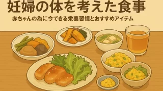 【妊婦の体を考えた食事】赤ちゃんのために、今できる栄養習慣とおすすめアイテム