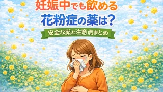 妊娠中でも飲める花粉症の薬は？安全な薬と注意点まとめ