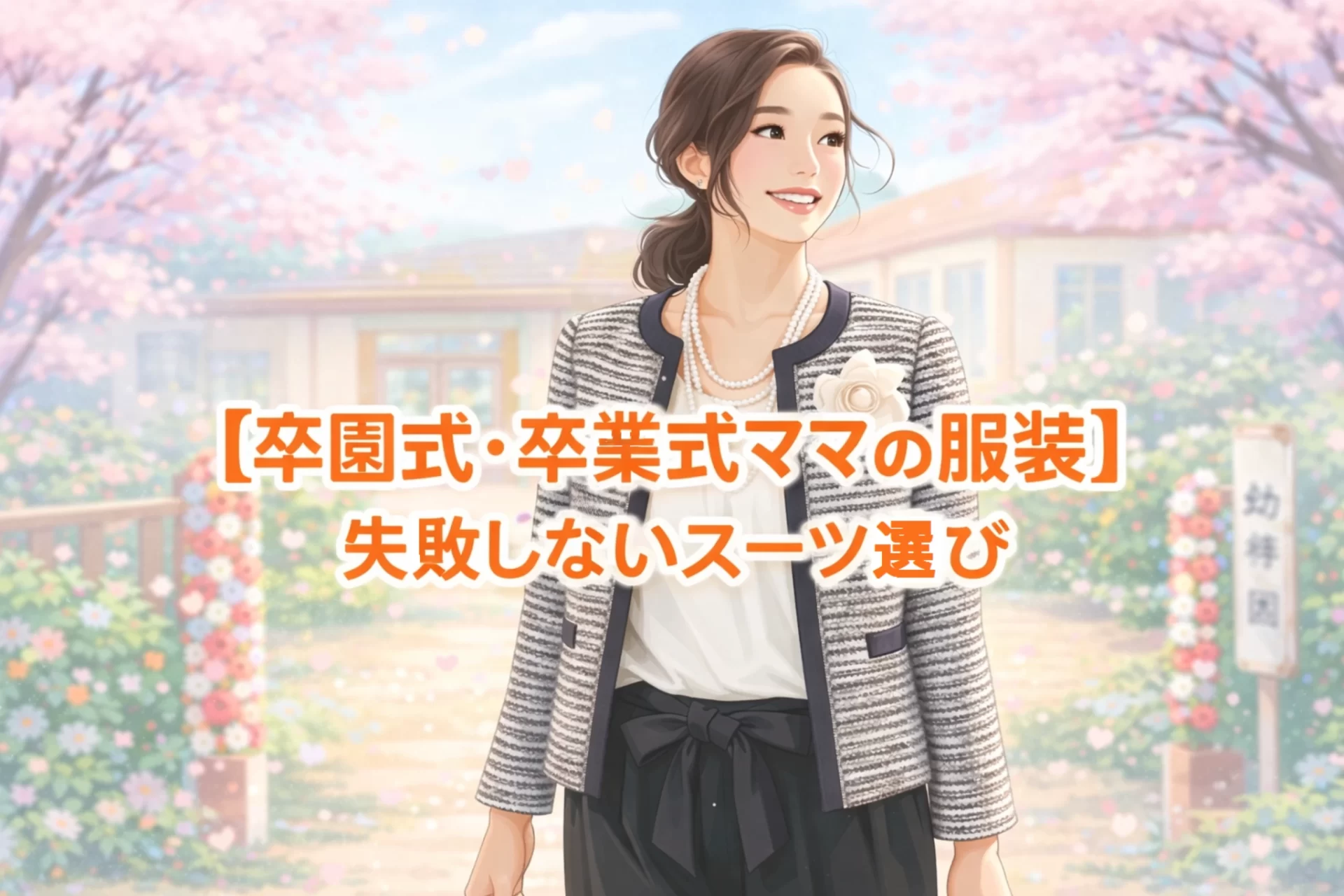 【卒園式・卒業式ママの服装】失敗しないコーデ完全ガイド|スーツ・ワンピース・パンツスタイル