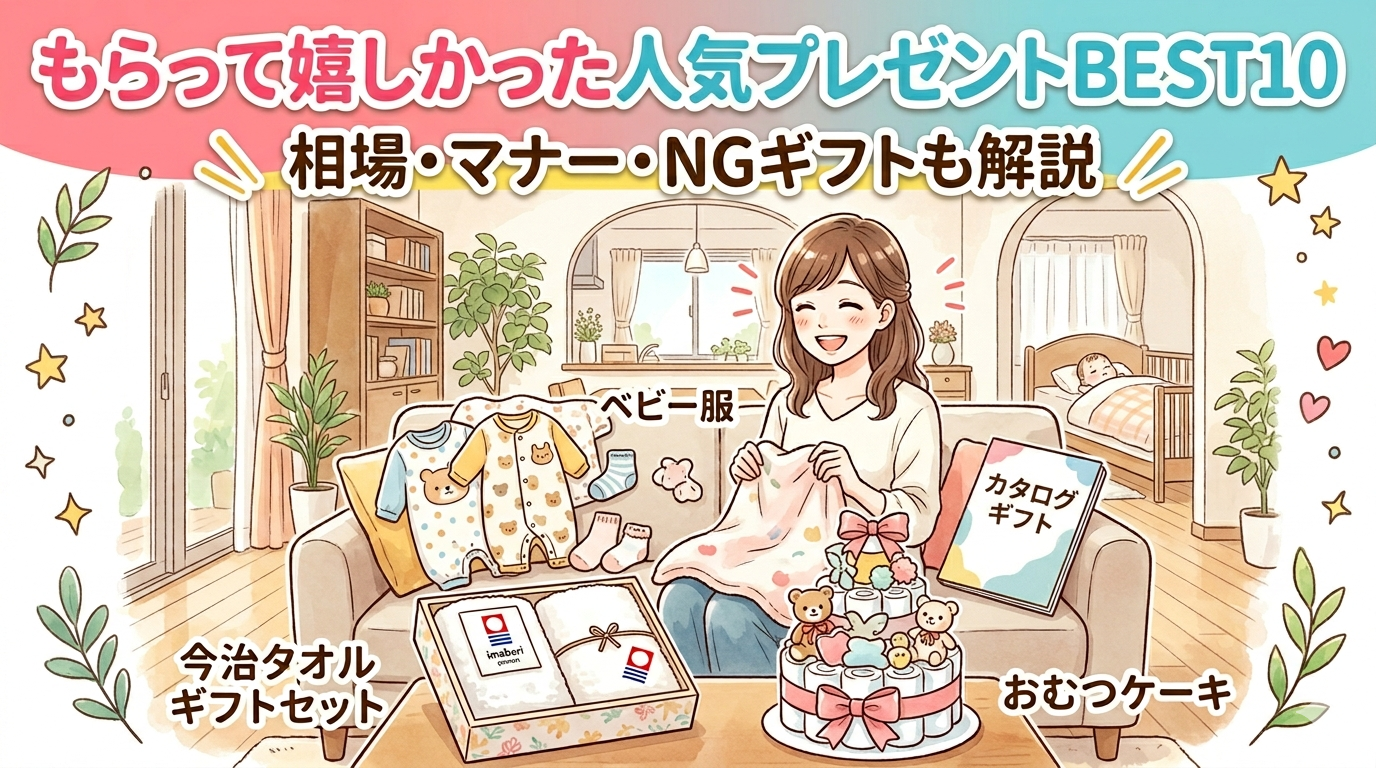 もらって嬉しかった人気プレゼントBEST10｜相場・マナー・NGギフトも解説